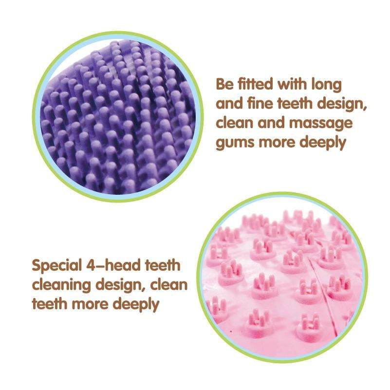 Dog Ball Treat Dispenser Rubber Chew Toy Plaque Cleaner – Blue - Petdentist