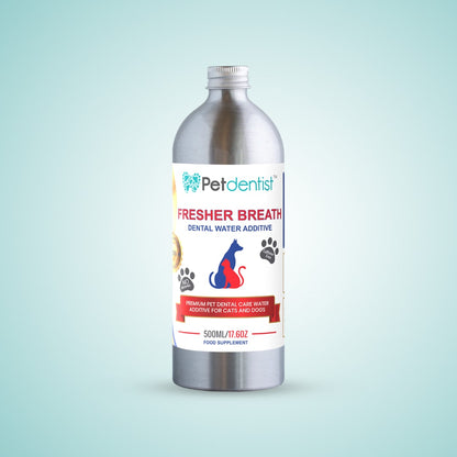 Fresher Breath Dental Water Additive for Cats and Dogs