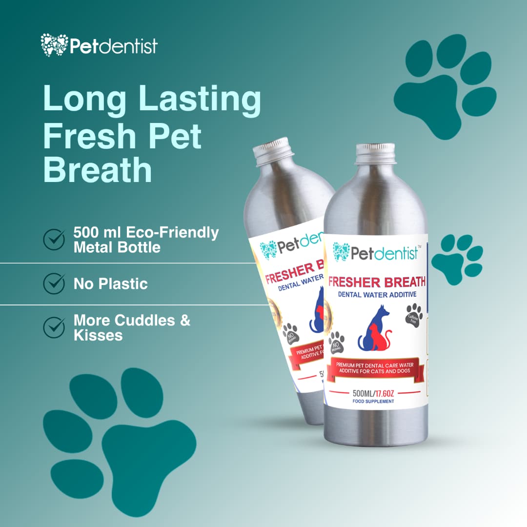 Fresher Breath Dental Water Additive for Cats and Dogs