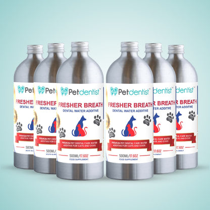 Fresher Breath Dental Water Additive for Cats and Dogs