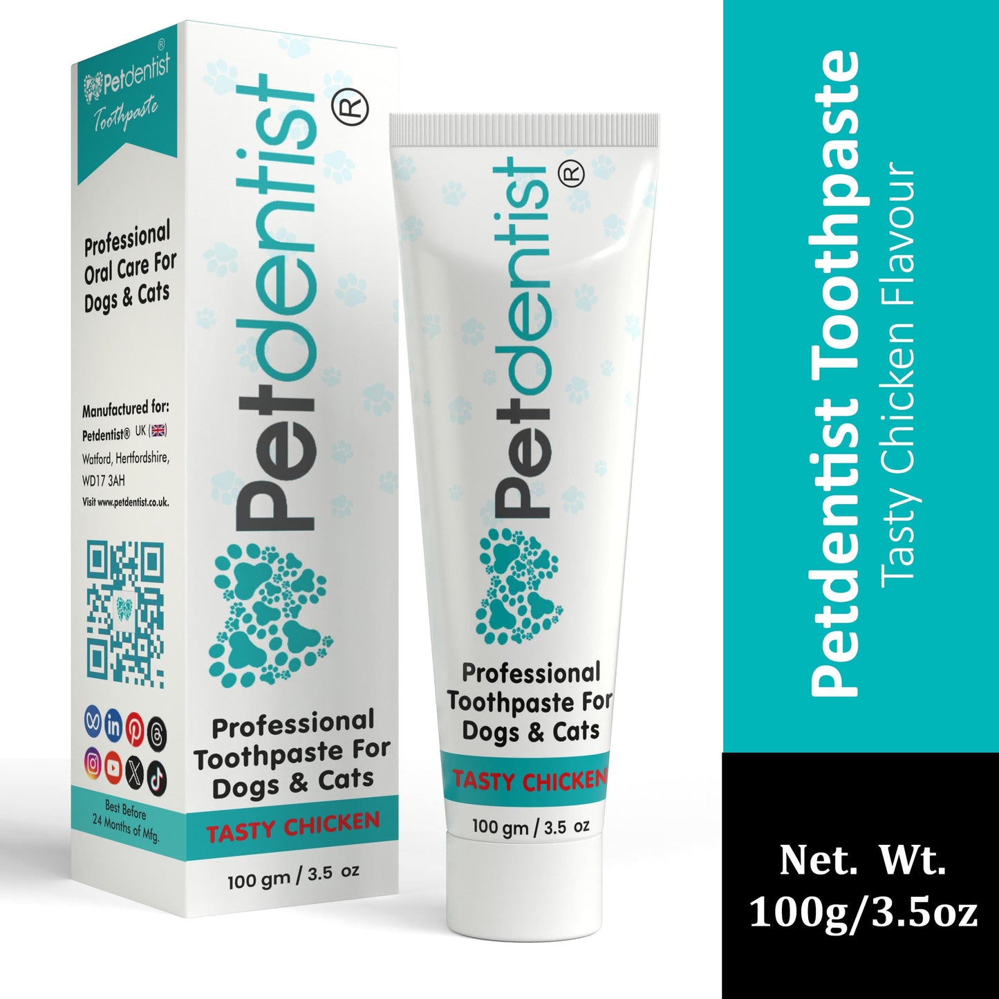 Petdentist® Toothpaste Copy of Petdentist Natural Professional Pet Toothpaste -3.5oz/100g