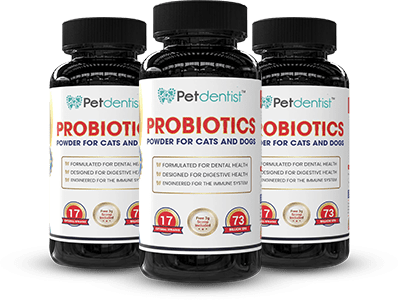 Petdentist® Pet Probiotics Supplement Petdentist® Probiotics Powder For Cats & Dogs (Made in UK)