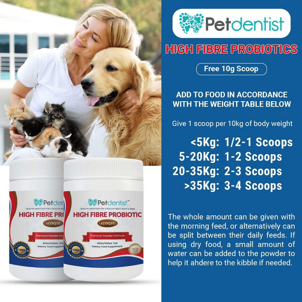 Petdentist High Fibre Dental Heart Health Probiotics
