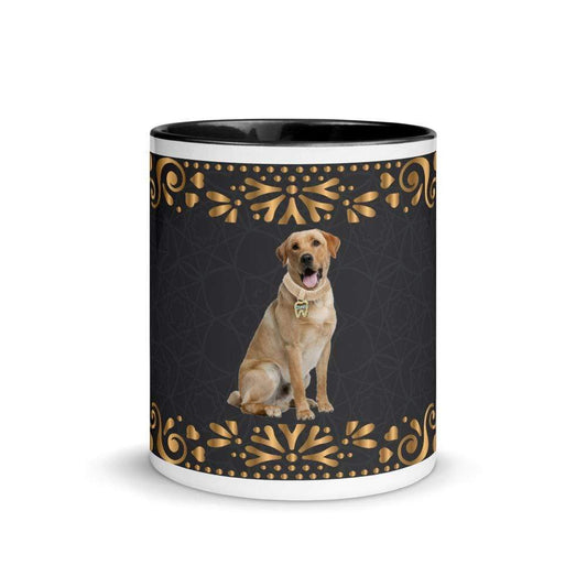 TQuench Petdentist Labrador Mug with Black Colour Inside - Petdentist